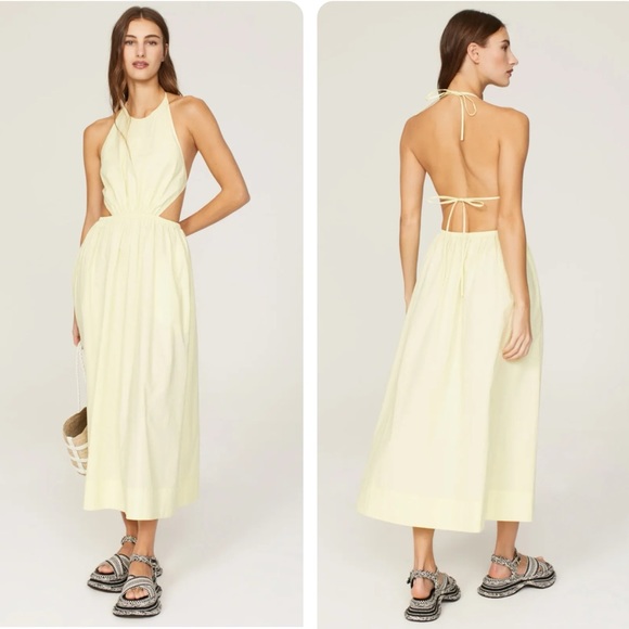 STAUD Vanessa Dress in Sunray - Picture 2 of 10